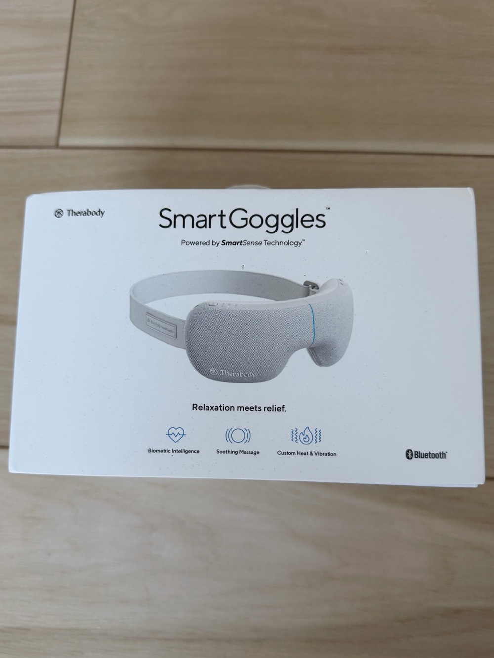 Therabody SmartGoggles Eye Massager - Light Gray (1st gen)